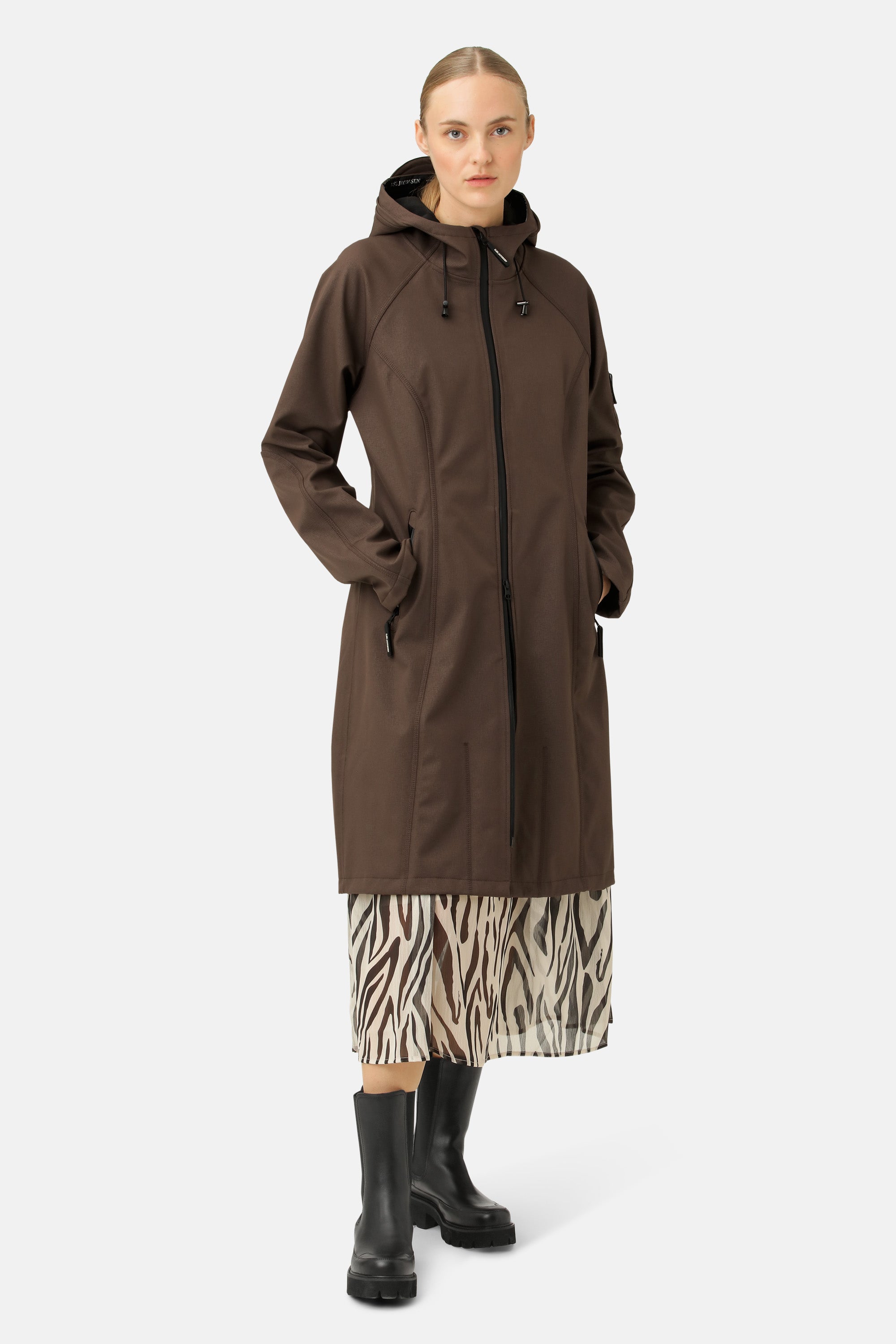 Ilse Jacobsen Hornbæk Rain Raincoat Raincoat 229 Chocolate Brown